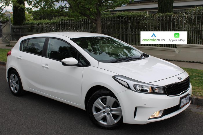 2017 Kia Cerato S YD MY18 Clear White