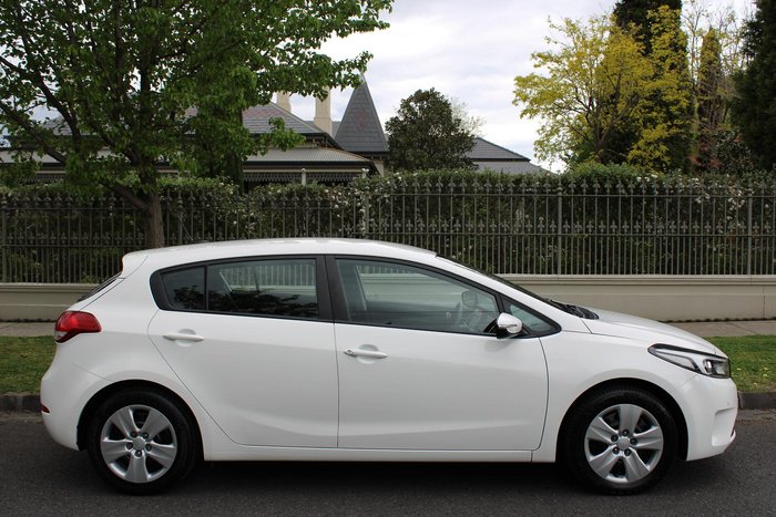 2017 Kia Cerato S YD MY18 Clear White