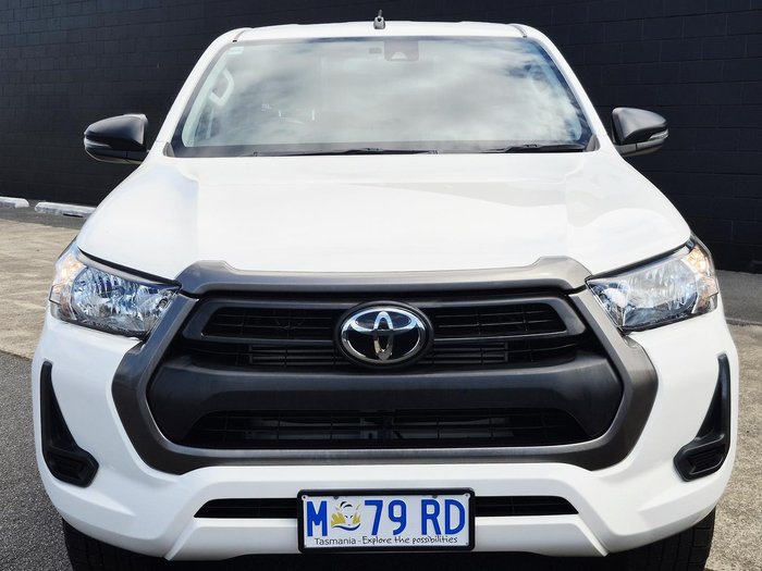 2021 Toyota Hilux SR GUN126R 4X4 Dual Range Glacier White