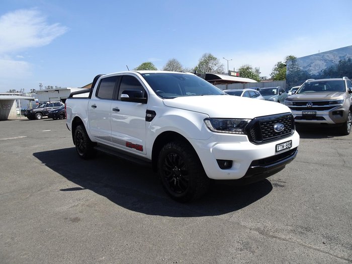 2020 Ford Ranger FX4 PX MkIII MY20.25 4X4 Dual Range Arctic White