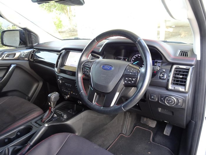 2020 Ford Ranger FX4 PX MkIII MY20.25 4X4 Dual Range Arctic White