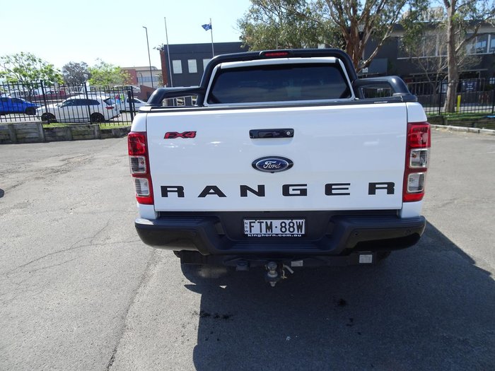 2020 Ford Ranger FX4 PX MkIII MY20.25 4X4 Dual Range Arctic White