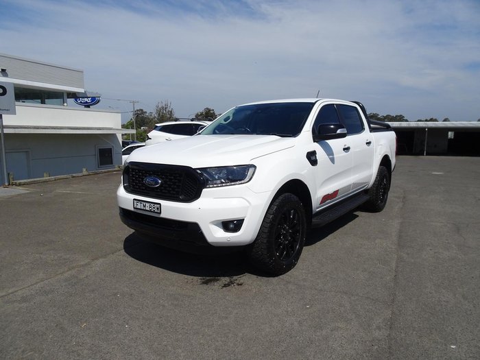 2020 Ford Ranger FX4 PX MkIII MY20.25 4X4 Dual Range Arctic White