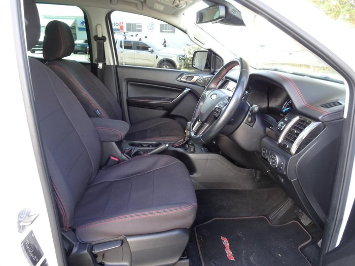 2020 Ford Ranger FX4 PX MkIII MY20.25 4X4 Dual Range Arctic White