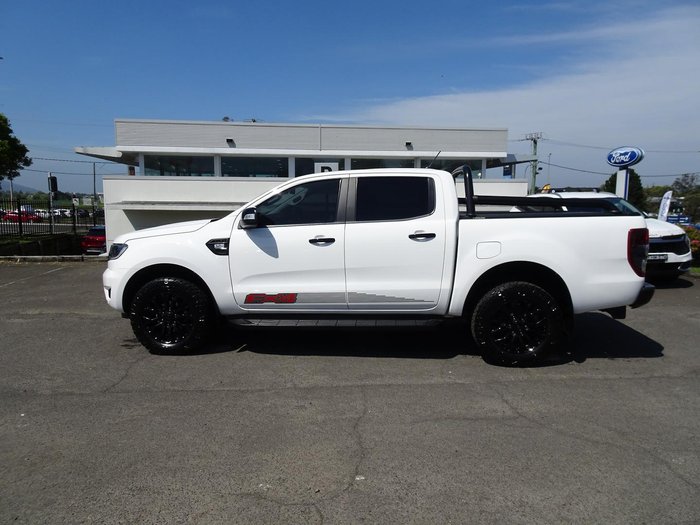 2020 Ford Ranger FX4 PX MkIII MY20.25 4X4 Dual Range Arctic White
