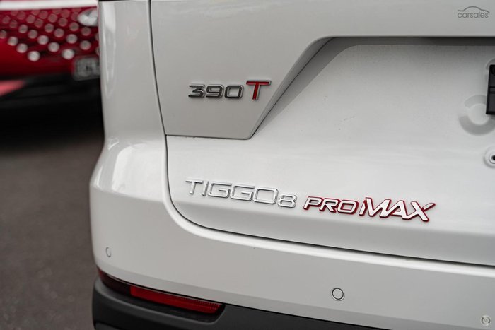 2025 Chery Tiggo 8 Pro Max Urban MY24 Lunar White