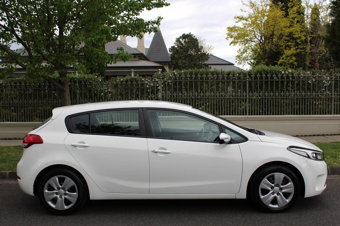 2017 Kia Cerato S YD MY18 Clear White