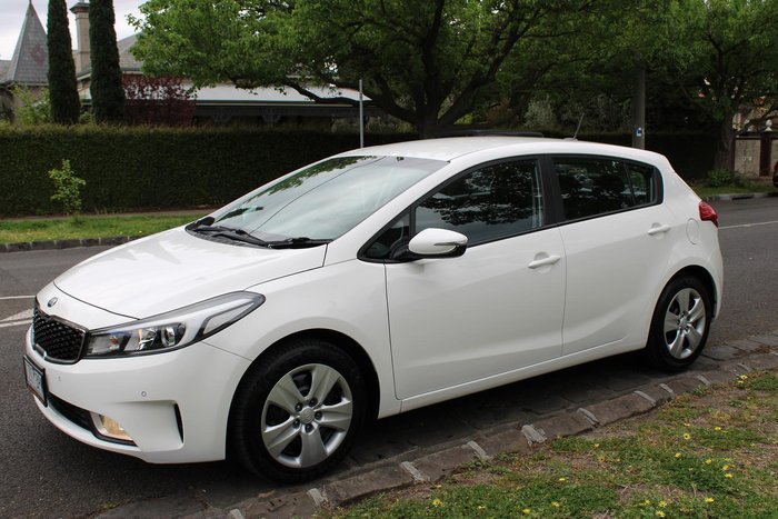 2017 Kia Cerato S YD MY18 Clear White