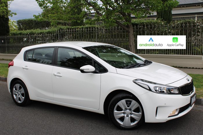2017 Kia Cerato S YD MY18 Clear White