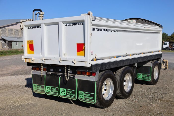2024 AA Diesel Truck Bodies Dog Trailer