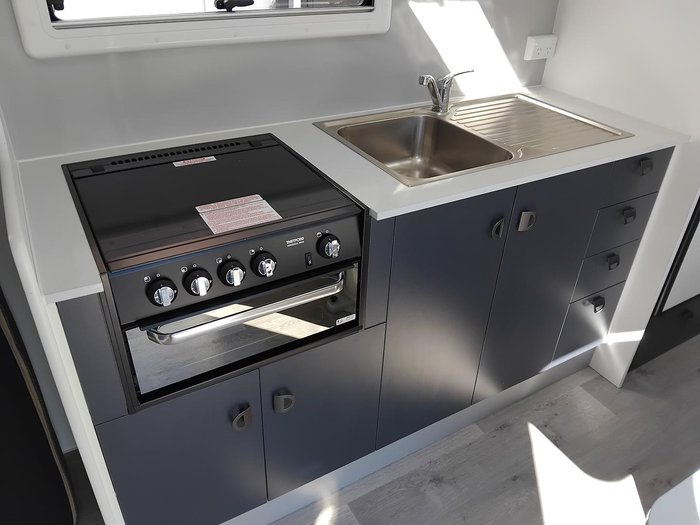 2019 New Age Caravans Ro21be Comfort Triple Bunk Family Van With Full Ensuite