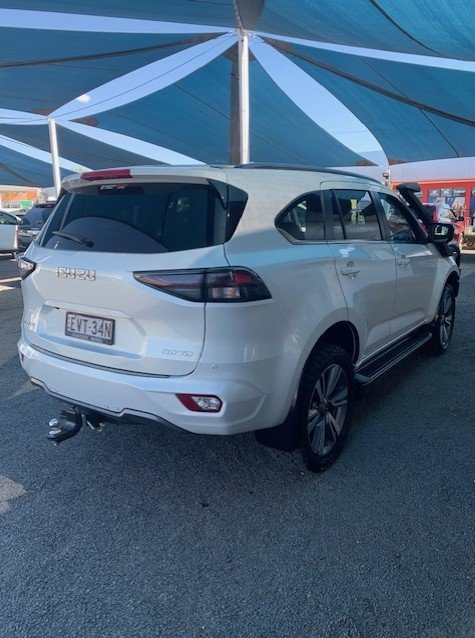 2022 Isuzu MU-X LS-T MY23 4X4 Dual Range Moonstone White Pearl