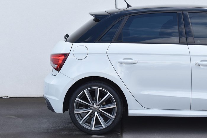 2018 Audi A1 Sport 8X MY18 Glacier White (Brilliant Black Roof)