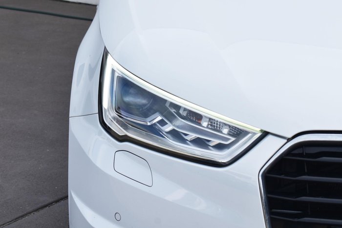2018 Audi A1 Sport 8X MY18 Glacier White (Brilliant Black Roof)