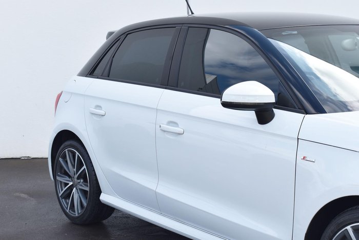 2018 Audi A1 Sport 8X MY18 Glacier White (Brilliant Black Roof)