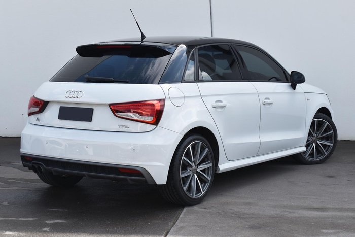 2018 Audi A1 Sport 8X MY18 Glacier White (Brilliant Black Roof)