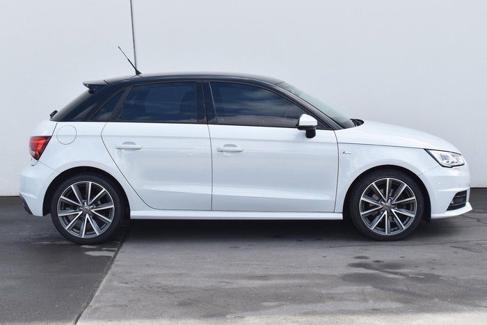 2018 Audi A1 Sport 8X MY18 Glacier White (Brilliant Black Roof)