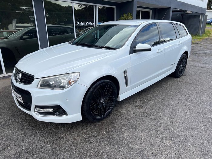 2015 Holden Commodore SV6 Storm VF MY15 Heron White