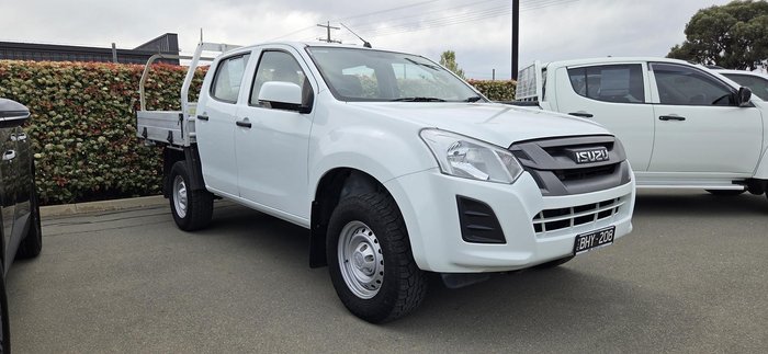 2020 Isuzu D-MAX SX High Ride MY19 4x2 Splash White