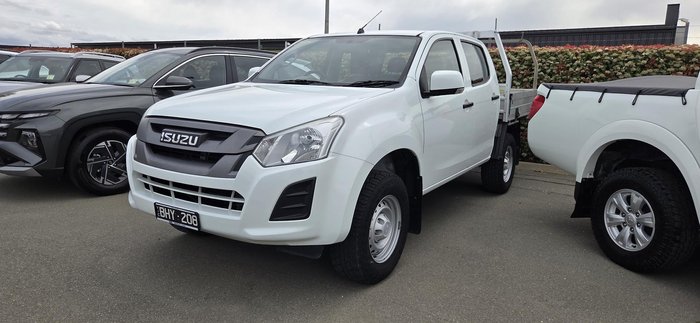2020 Isuzu D-MAX SX High Ride MY19 4x2 Splash White