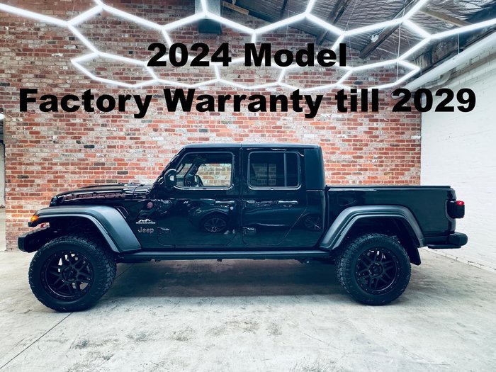2023 Jeep Gladiator Rubicon JT MY23 4X4 On Demand Black