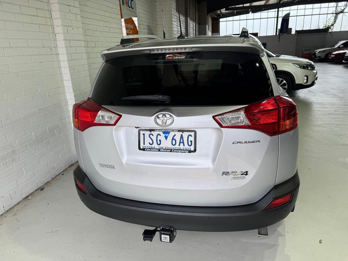 2014 Toyota RAV4 Cruiser ASA44R MY14 AWD Silver Pearl