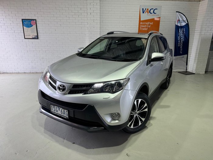 2014 Toyota RAV4 Cruiser ASA44R MY14 AWD Silver Pearl