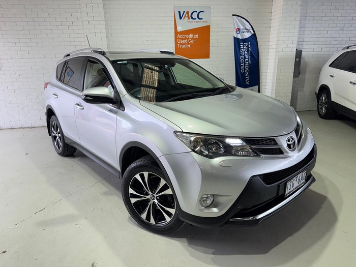 2014 Toyota RAV4 Cruiser ASA44R MY14 AWD Silver Pearl