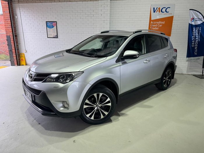 2014 Toyota RAV4 Cruiser ASA44R MY14 AWD Silver Pearl