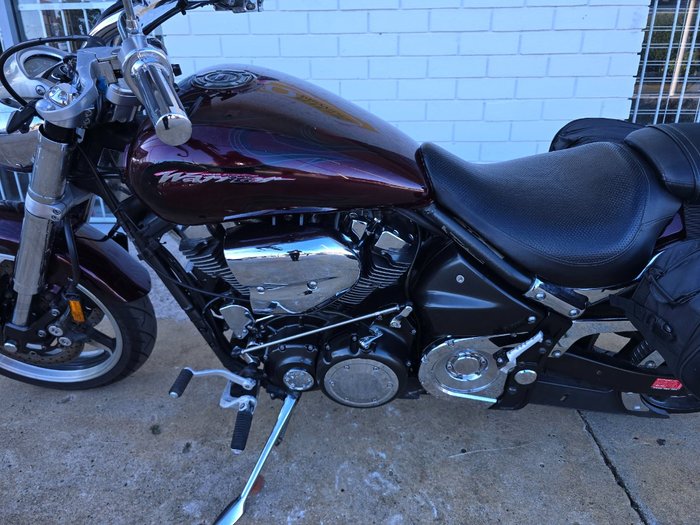 2004 YAMAHA XV1700 ROAD STAR WARRIOR Maroon