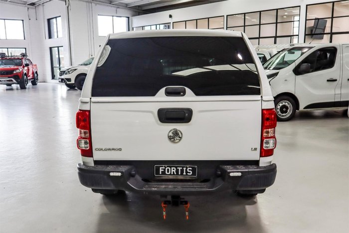 2017 Holden Colorado LS RG MY17 4x2 Summit White