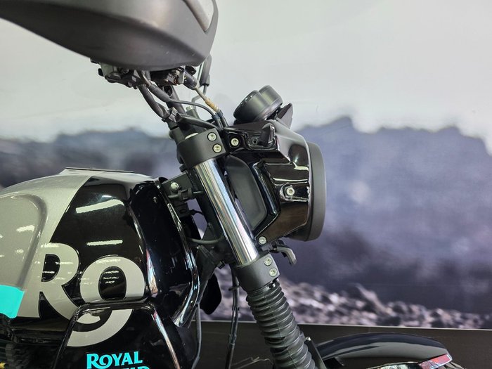 2022 ROYAL ENFIELD (SEE ALSO ENFIEL SCRAM PREMIUM E5 BLACK