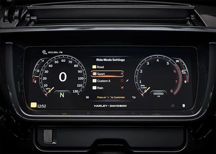 2025 Harley-davidson FLHX STREET GLIDE (117) Vivid Black