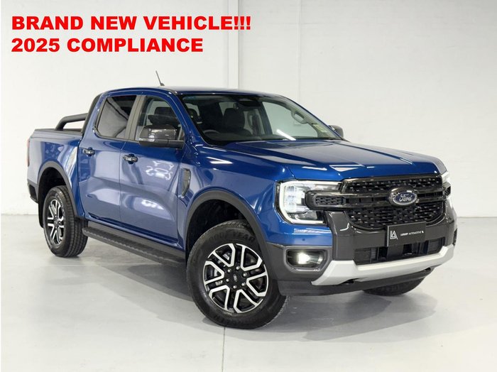 2025 Ford Ranger Sport MY25.25 4X4 Dual Range Blue Lightning