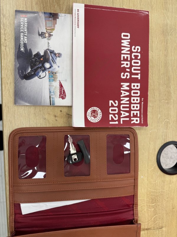 2021 INDIAN SCOUT BOBBER Red