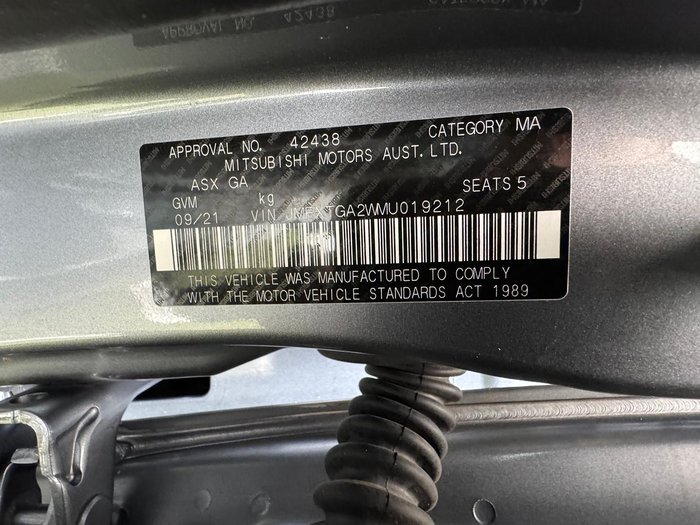 2021 Mitsubishi ASX ES