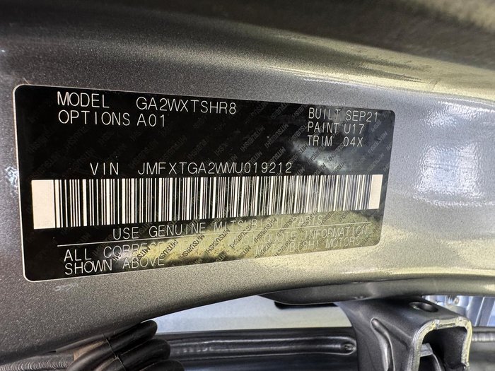 2021 Mitsubishi ASX ES