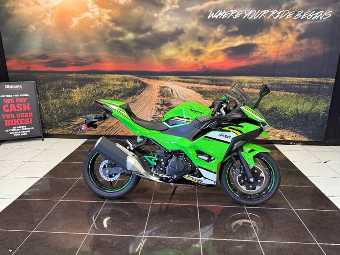 2025 Kawasaki 2025 Kawasaki 500CC Ninja 500 SE LAMS GREEN