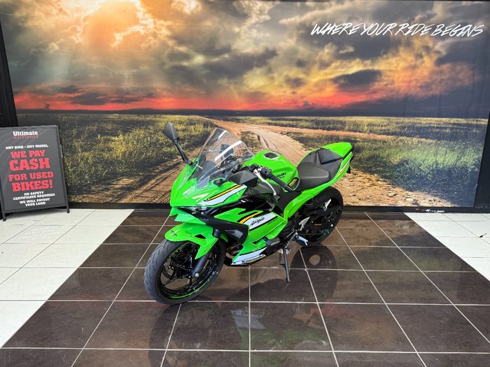 2025 Kawasaki 2025 Kawasaki 500CC Ninja 500 SE LAMS GREEN