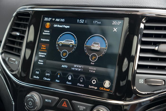 2021 Jeep Grand Cherokee Trailhawk WK MY21 4X4 Dual Range Grey