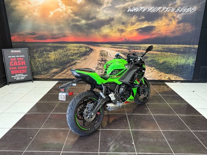 2023 Kawasaki NINJA 650L LIME GREEN/EBONY