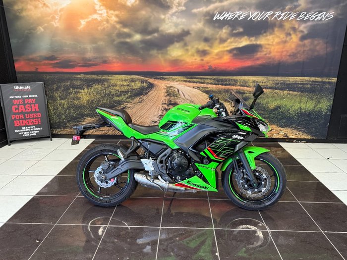 2023 Kawasaki NINJA 650L LIME GREEN/EBONY