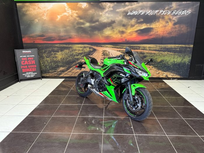 2023 Kawasaki NINJA 650L LIME GREEN/EBONY