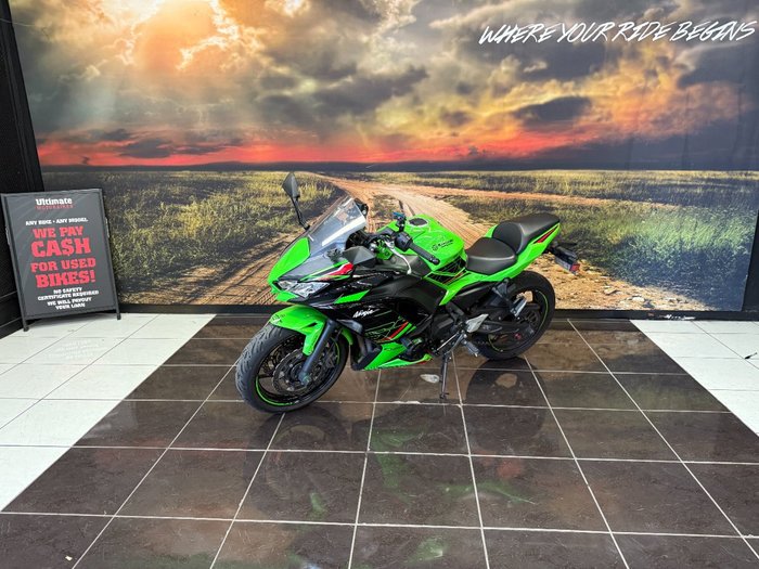2023 Kawasaki NINJA 650L LIME GREEN/EBONY