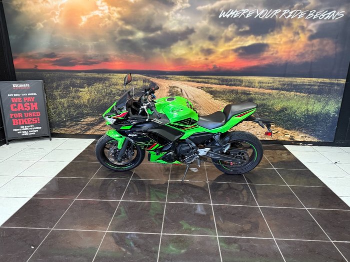 2023 Kawasaki NINJA 650L LIME GREEN/EBONY