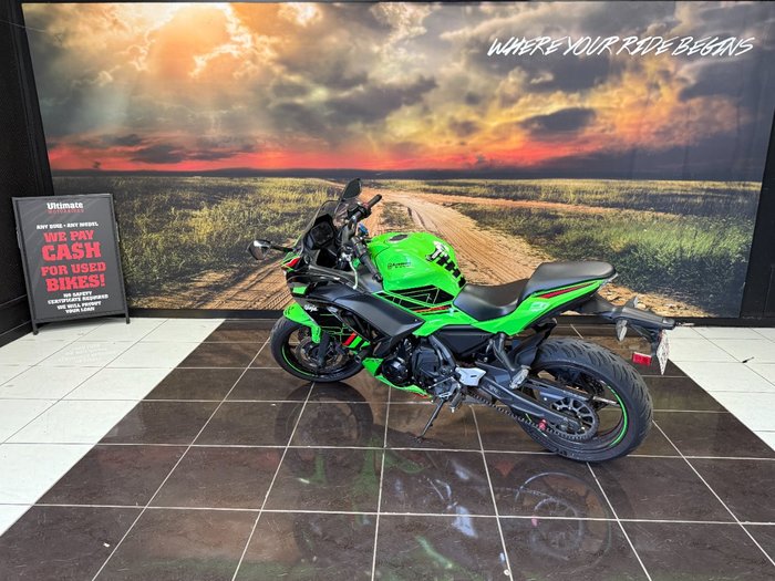 2023 Kawasaki NINJA 650L LIME GREEN/EBONY