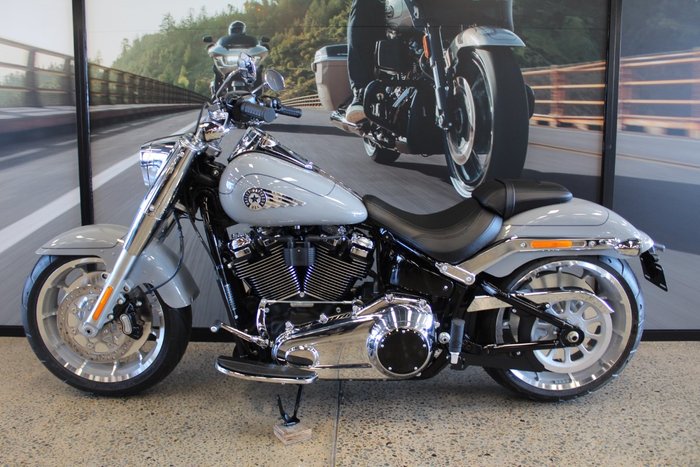 2025 Harley-davidson FLFB FAT BOY (117) billiard gray