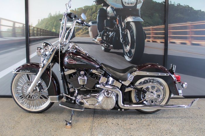 2006 Harley-davidson FLSTC HERITAGE SOFTAIL CLASSIC CHRY/BLK PRL