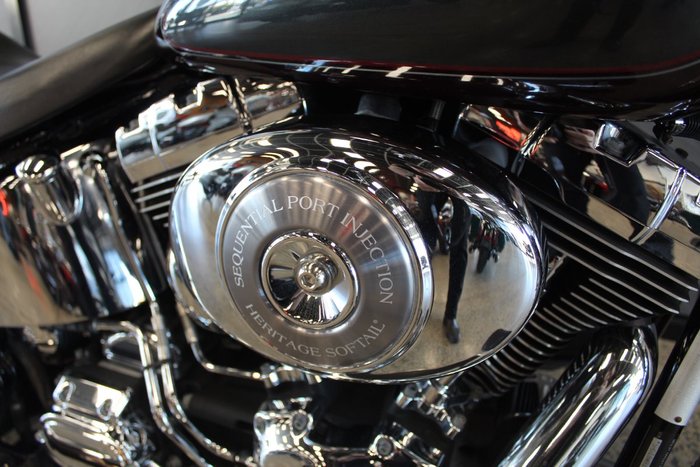 2006 Harley-davidson FLSTC HERITAGE SOFTAIL CLASSIC CHRY/BLK PRL