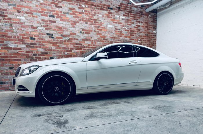 2013 Mercedes-Benz C-Class C350 C204 MY13 White